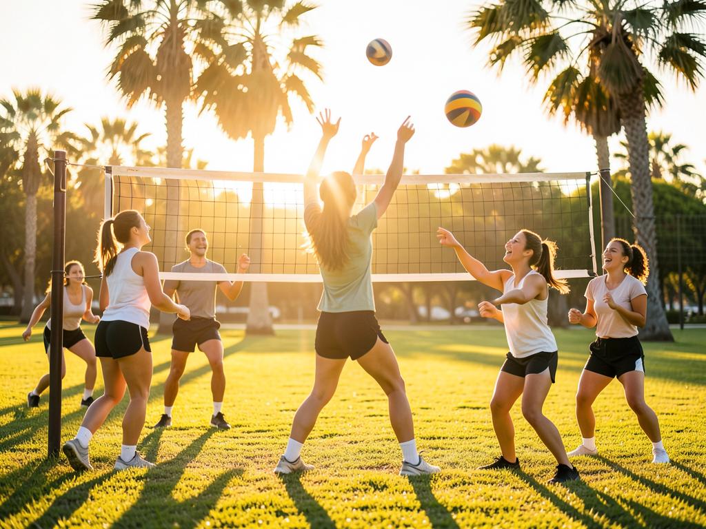 Park Volleyball — group cover